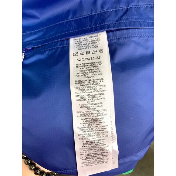 NWT Gucci Tiger Nylon Canvas Jacket With Patch Size 52 - Picture 13 of 16